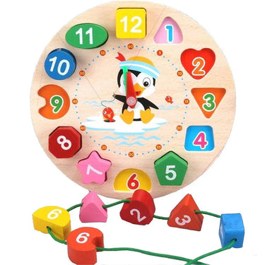 EcoToys Reloj Maravilloso | Desarrolla la Percepción del Tiempo - Reloj Educativo Montessori